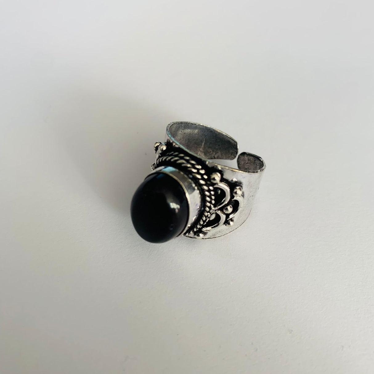 Anillo Gahana Onix Negro