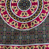 Cubrecama 2 plazas Mandala Black Desing