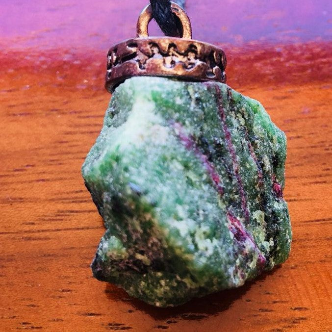 Colgante Piedra Fluorita