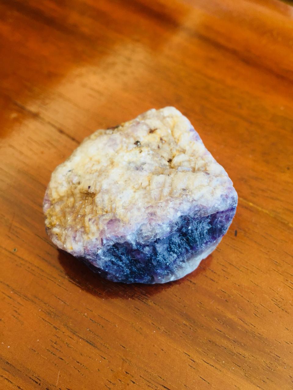 Piedra Natural Fluorita Morada 4 - 5 cm
