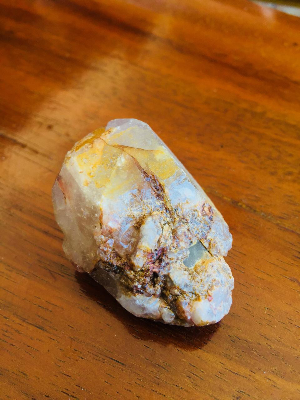 Piedra Natural Amatista Chevron