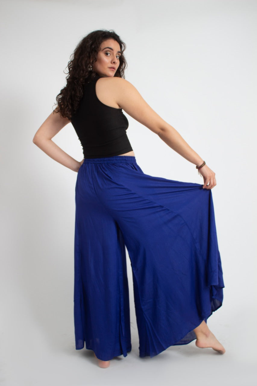 Pantalon Palazzo Azul