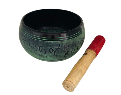 Cuenco Tibetano 15 cm Nota: FA - Verde