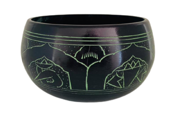 Cuenco Tibetano 15 cm Nota: SOL - Verde