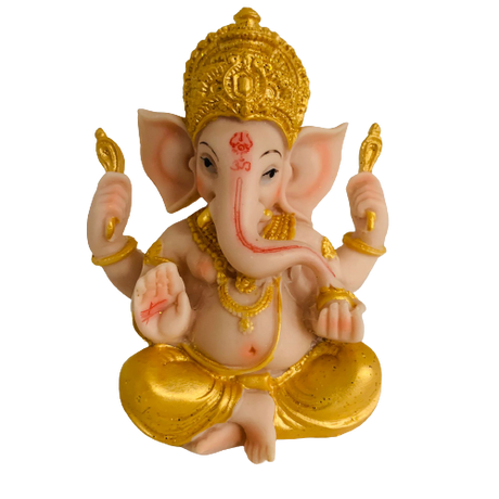 Adorno Ganesha Gold Medium