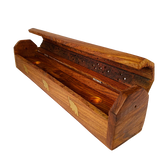 Porta Incienso Caja de Madera - Elefante