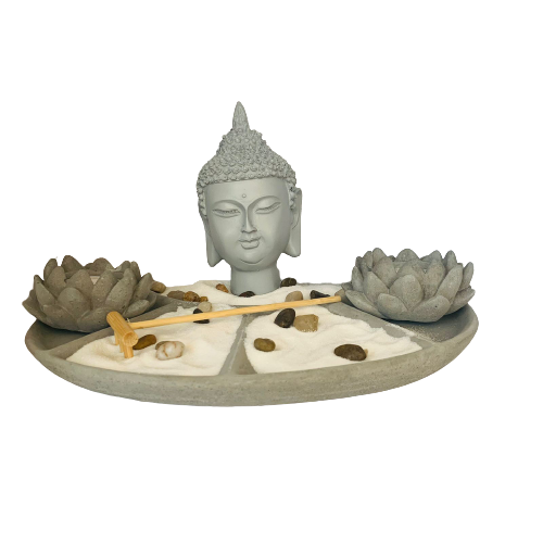 Jardin Zen Budda Head