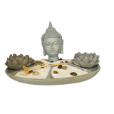 Jardin Zen Budda Head