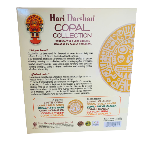 Pack Incienso Copal Hari Darshan