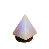 Lampara de Sal del Himalaya Pirámide Led Multicolor Mini