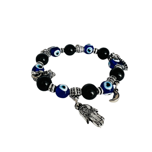 Pulsera Ojo Turco con Charms