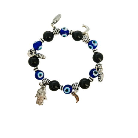 Pulsera Ojo Turco con Charms