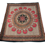Cubrecama 2 plazas Person Mandala Red