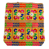 Cartera Bordado Hindú - Diseño Mostaza