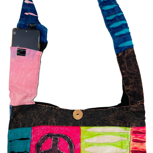 Bolso hippie chic Aisha Circle Flower