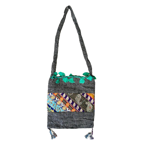 Bolso Crochet - Diseño Negro