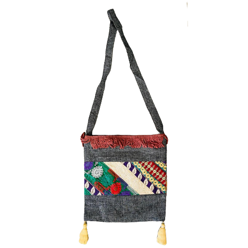 Bolso Crochet - Diseño Negro