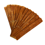 Pack 12 Porta Inciensos Tabla Madera