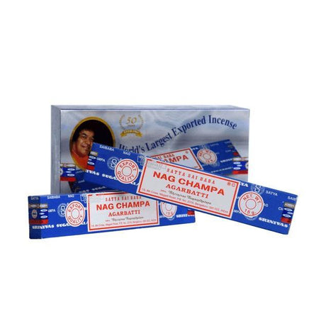 Incienso Natural Nag Champa Azul - Satya