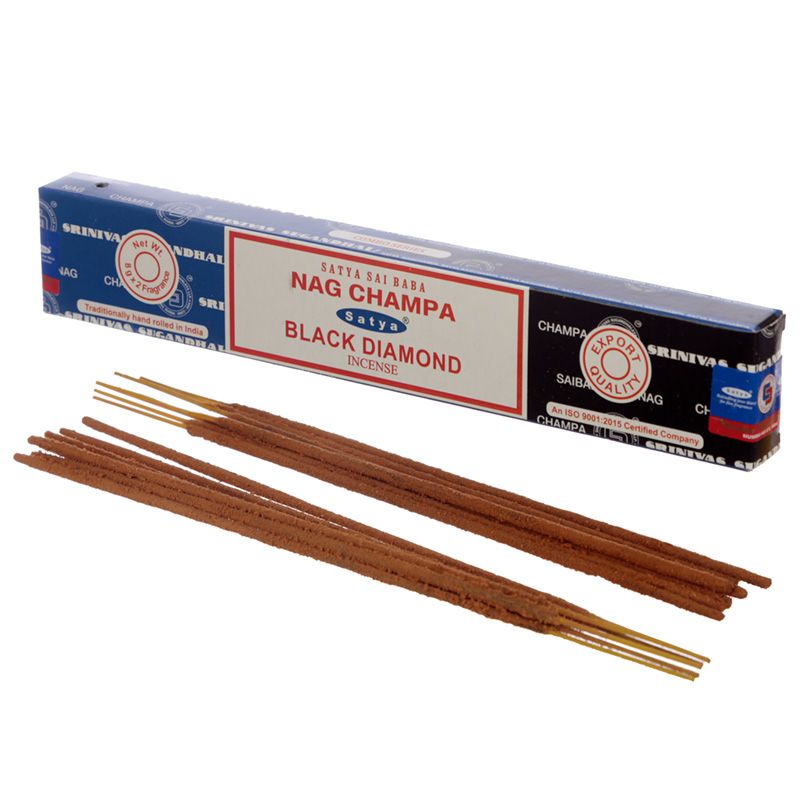 Incienso dúo Nag Champa y Black Diamond