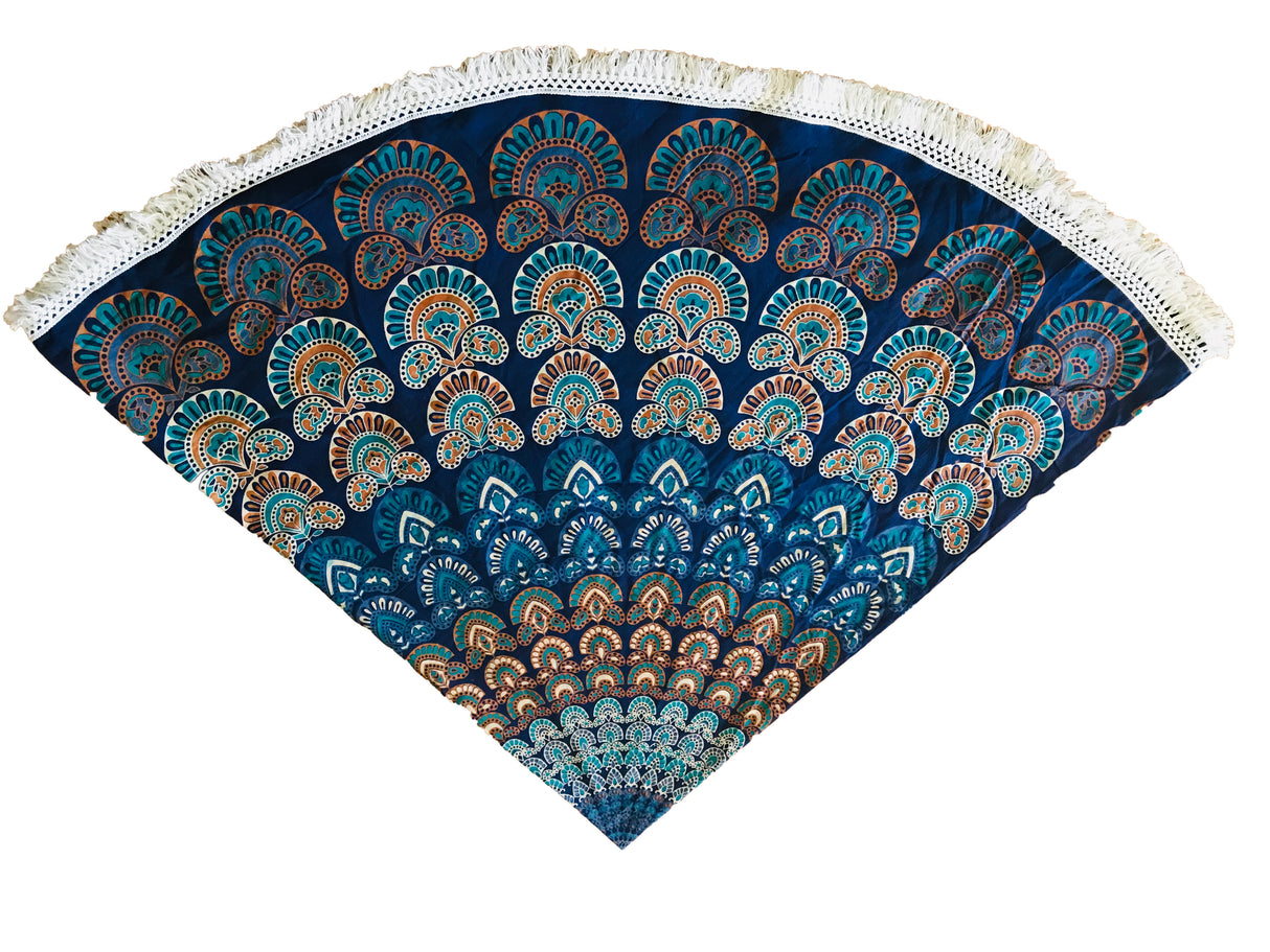 Pareo - Cubre cama Drop Blue