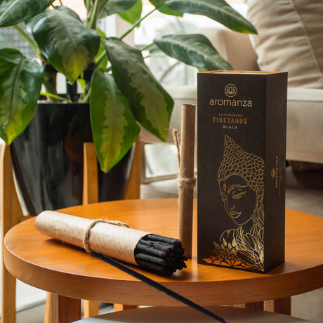 Kit Sahumerio Tibetano Black