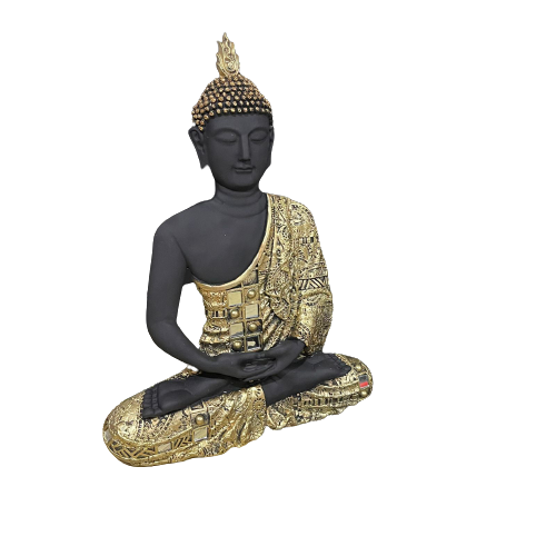 Figura Colgante Siddhartha Gold-Black