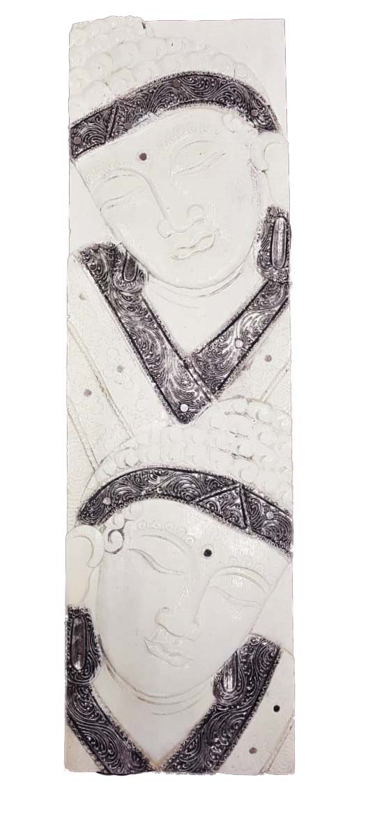 Cuadro Budha Sidharta Blanco