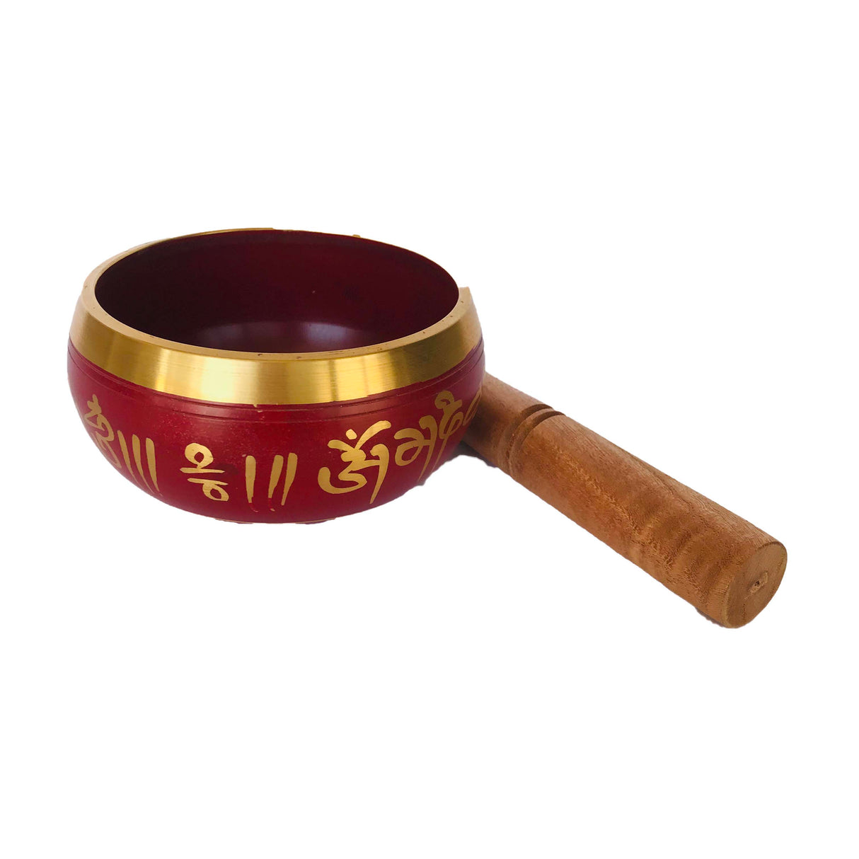 Cuenco Tibetano 12 Cms Rojo - Nota SOL