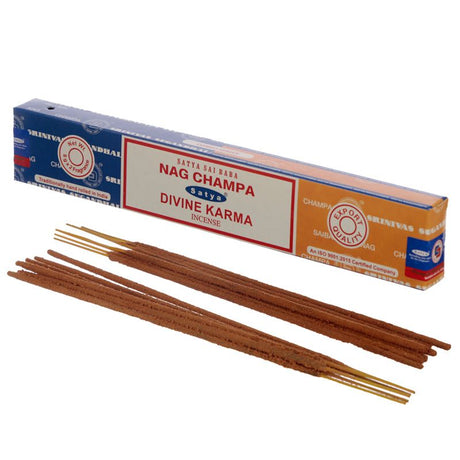 Incienso dúo Nag Champa y Divine Karma