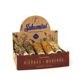 Sahumitos Surtidos Hierbas y Maderas x5 - Sagrada Madre