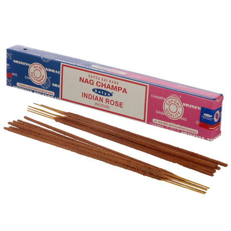 Incienso dúo Nag Champa y Indian Rose