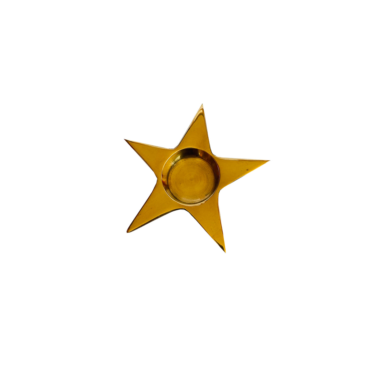 Porta velas de Bronce Estrella